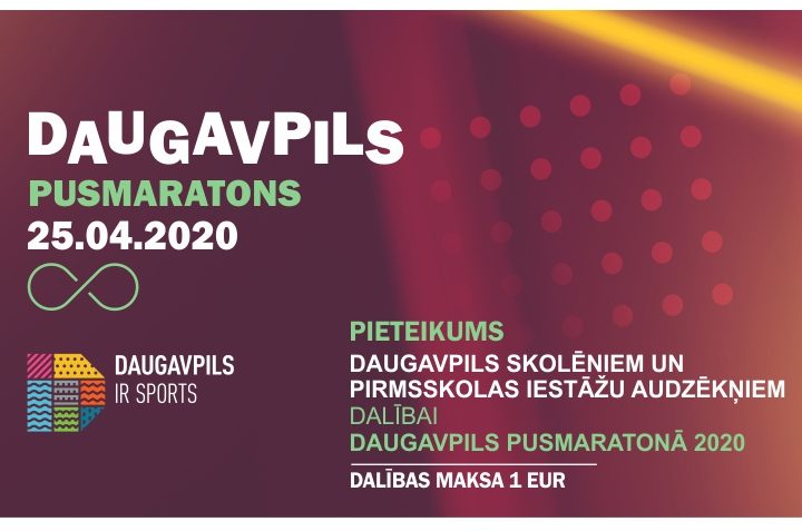 Daugavpils PUSMARATONS 25.04.2020